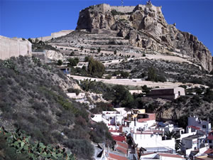 Castillo de Santa Barbara i Alicante