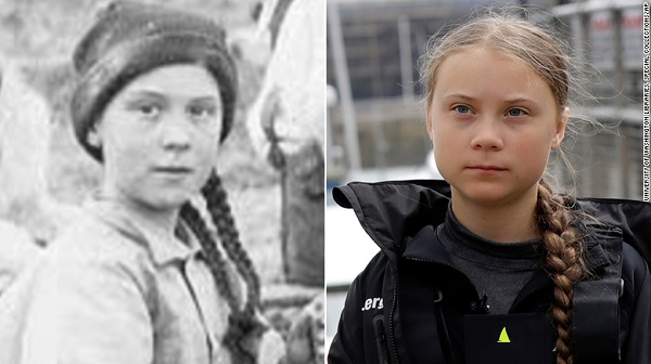 Är Greta Thunberg en tidsresenär?
