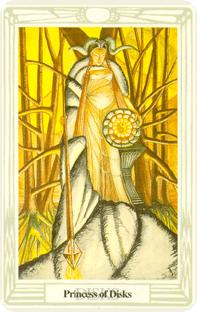 Page i pentagram i tarot, page of pentacles