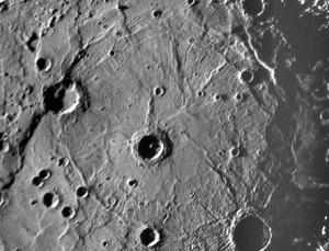 Merkurius kratar