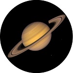 Saturnus i solsystemet